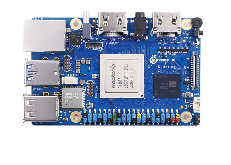 Orange Pi 5 Max 8GB / 16GB RAM - огляд і ціна Orange Pi 5 Max Rk3588