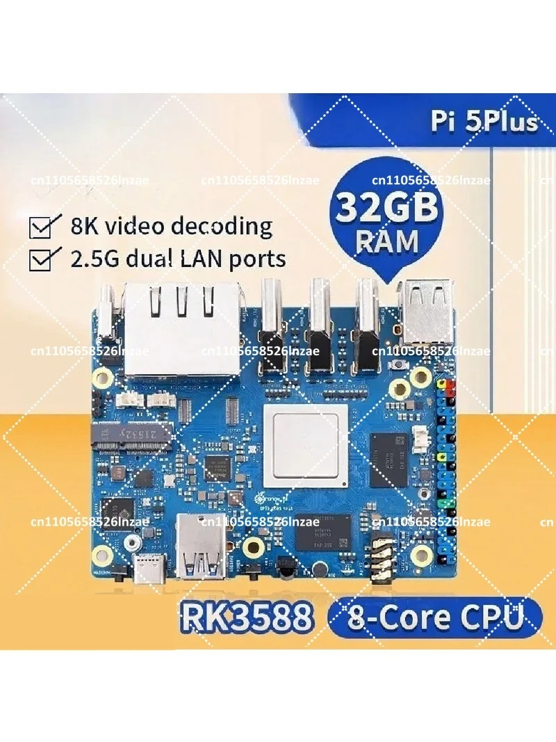 Orange Pi 5 plus Single Board  - огляд і ціна Orange Pi 5 Plus 32Gb