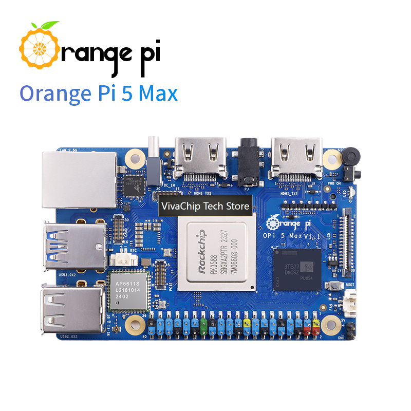 VivaChip TechOrange Pi 5 Max S - огляд і ціна Orange Pi 5 Max Rk3588