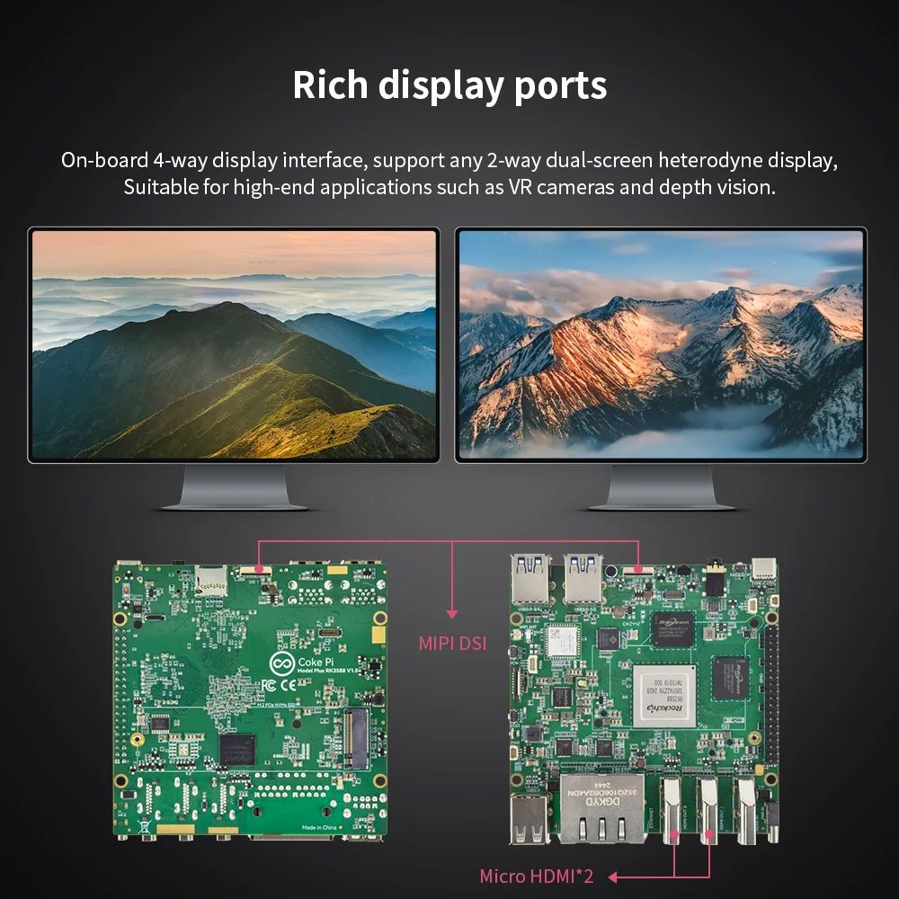 for Orange Pi 5 Plus 16GB/8GB/ - огляд і ціна Radxa Rock 5B 16Gb