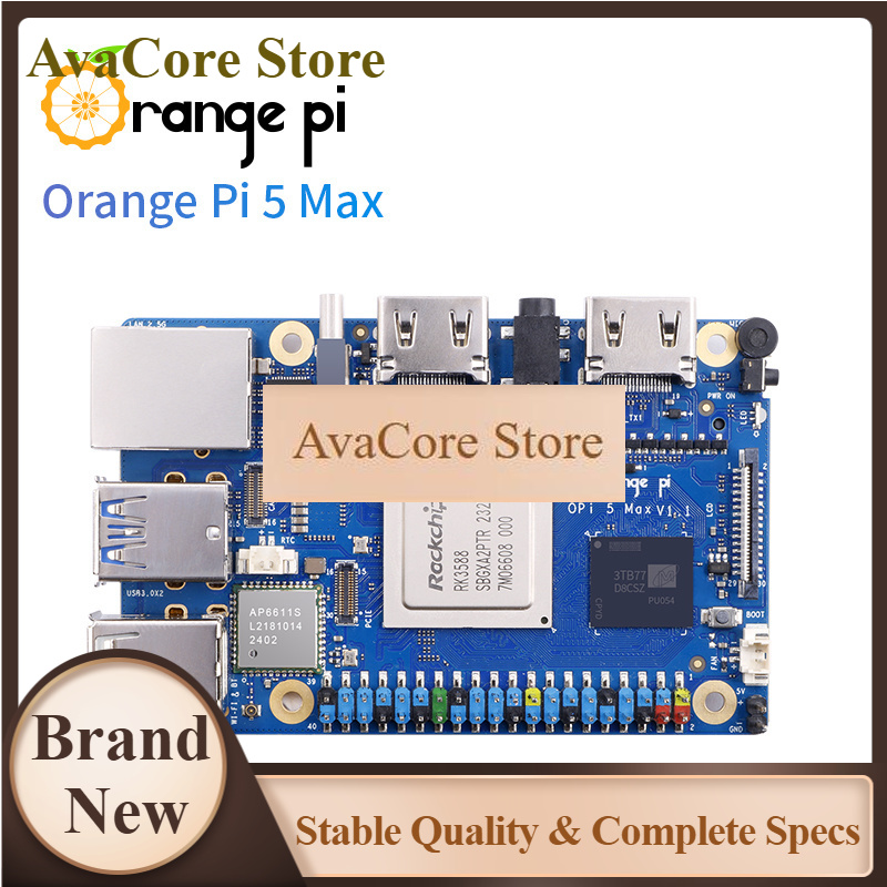 AvaCoreOrange Pi 5 Max 16GB V1 - огляд і ціна Rk3588 Mini Pc Board