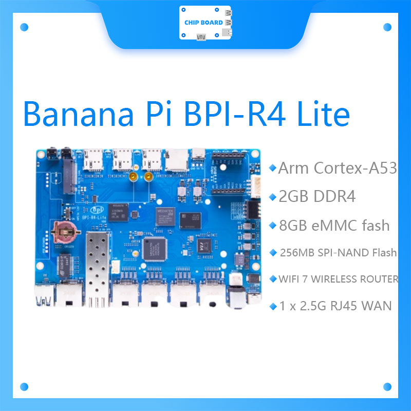 Banana Pi BPI-R4 Lite features - огляд і ціна Bananapi Bpi R4 Wifi 7